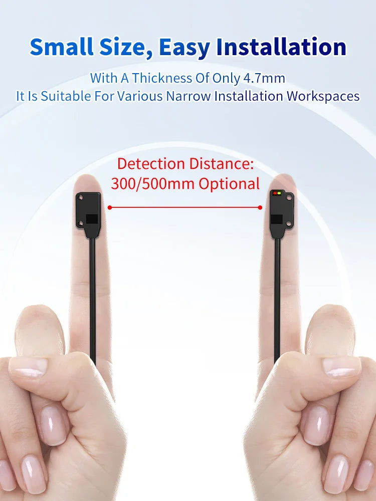 FUWEIFGNH04D-50PFT-C Precision Detection High-speed Stability Ultra-Thin Photoelectric Sensor Micro Sensing Photoelectric Square