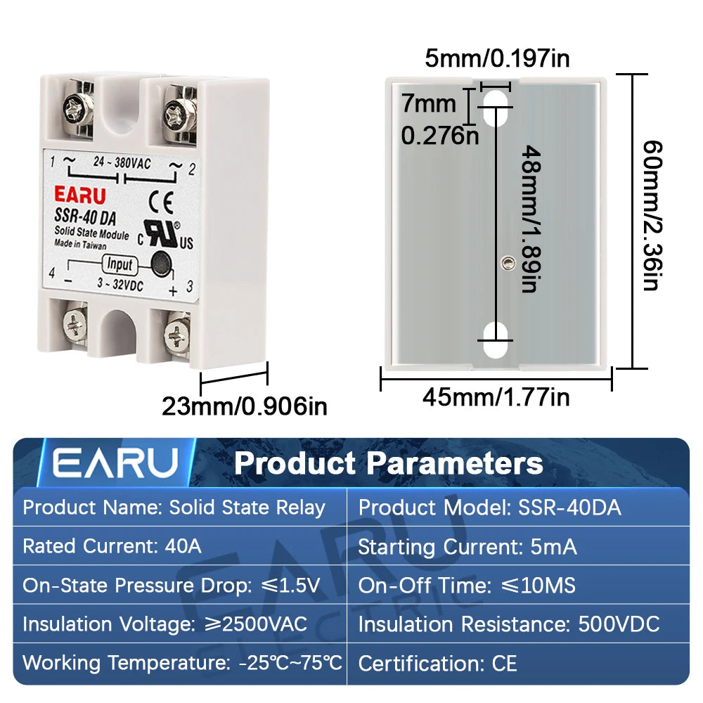 New Intelligen Digital PID Thermostat SSR Relay Voltage Output Universal Input Heating Cool ing Temperature Controller Regulator