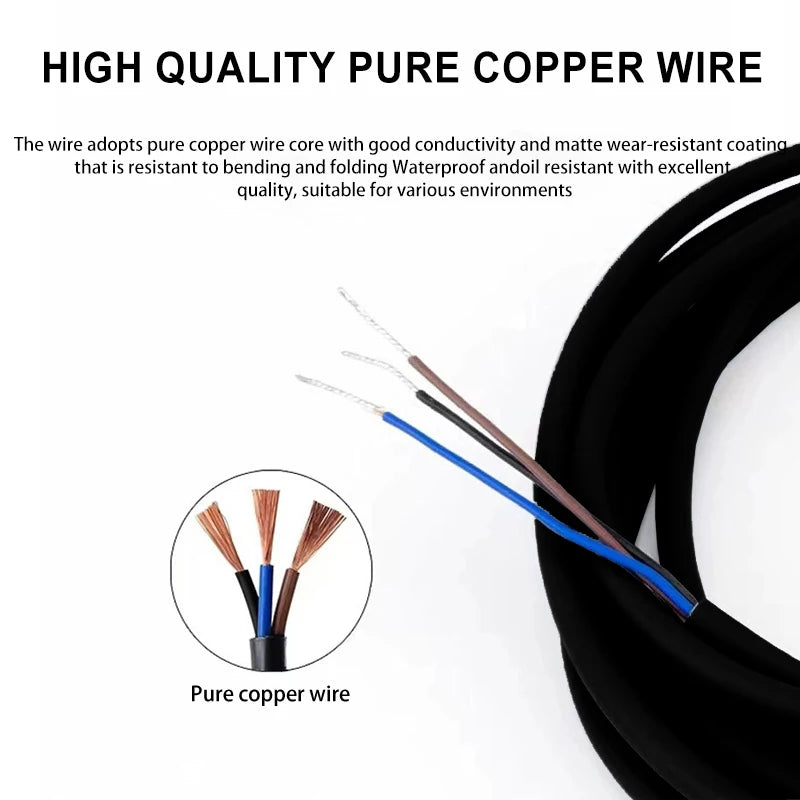 Cloweit M8/M12 All Metal Encapsulated Proximity Switch Sensor Inductive Three Wire NPN Normally Open