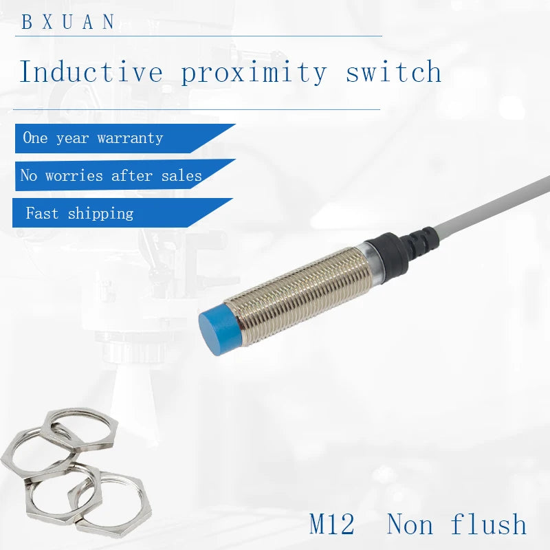 M12 Proximity switch sensor analog output NPN PNP Inductive proximity sensor 24V
