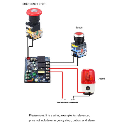Controlador de Temperatura PID para Termofijado (Heat Press), Temporizador y Contador, Pantalla Táctil LCD
