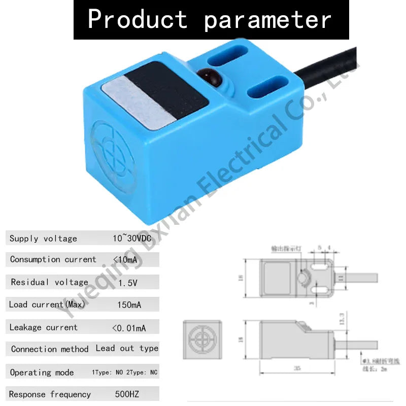 SN04 10-30V DC Inductive Switch Sensor 4mm NPN PNP NO NC - Proximity Sensor for Electronic Projects