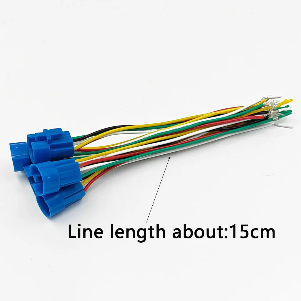 5 pcs Metal Push Button Switch Waterproof Momentary Latching 16mm 19mm 22mm Ring Lamp   LED Light 5V 6V 12V 24V 220V Red Blue