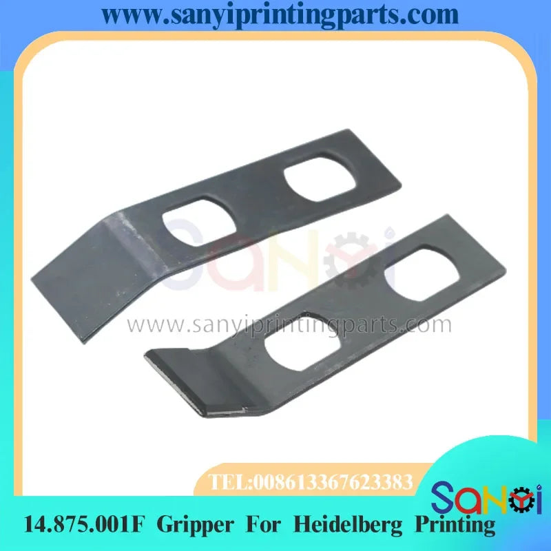 10 Piezas Pinzas de Impresión Heidelberg 14.875.001F para GTO52 Repuestos de Máquina