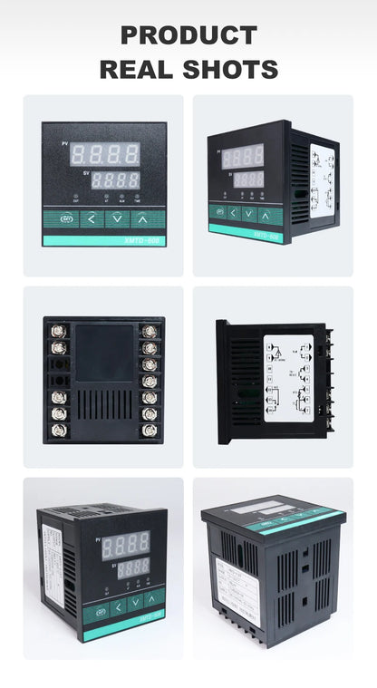 XMTD-608 PID Time Temperature Controller 1300℃ Digital Display Thermoregulator Thermostat 85-265vac with 0-9999min Timer Control