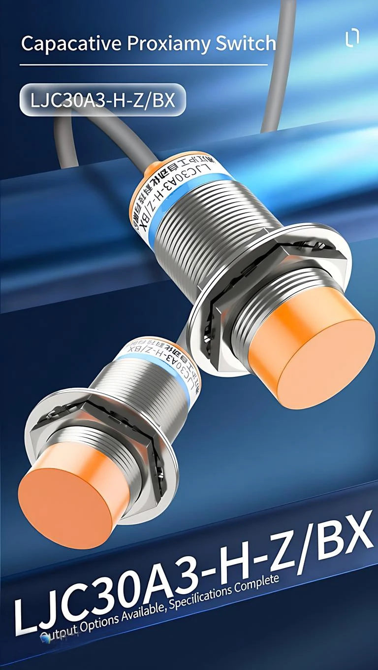 Inductive Metal Proximity Switch M30 Sensor DC Three Line PNP/NPN Normally Open LJ30A3-10-Z/BY Detecting Distance 10mm
