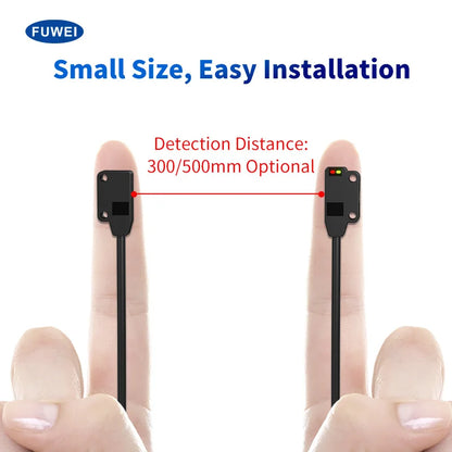 FUWEIFGNH04D-50PFT-C Precision Detection High-speed Stability Ultra-Thin Photoelectric Sensor Micro Sensing Photoelectric Square