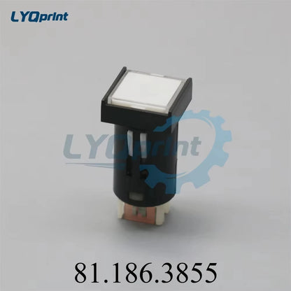 Alta Calidad SM102 CD102 SM74 Botón Push CPC 81.186.3855 para Heidelberg