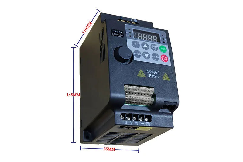 220V 0.75KW/1.5KW/2.2KW 1HP/2HP/3HP Economical Mini VFD Variable Frequency Drive Converter for Motor Speed Control Inverter