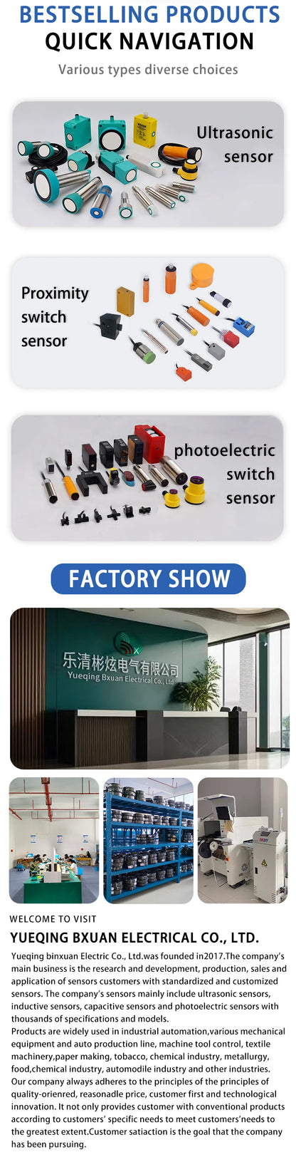 ultrasonic sensor detection range 8000mm 24VDC GM30 NPN PNP non-contact liquid level detection proximity sensor induction switch