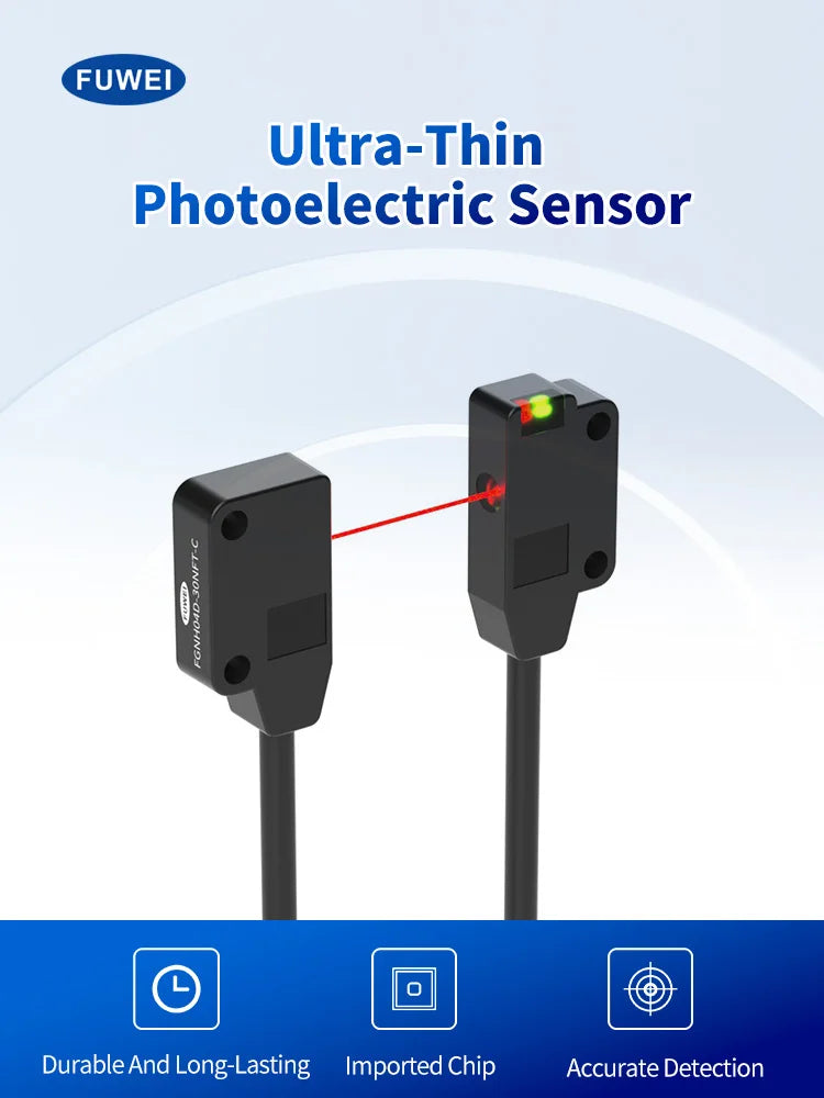 FUWEIFGNH04D-50PFT-C Precision Detection High-speed Stability Ultra-Thin Photoelectric Sensor Micro Sensing Photoelectric Square