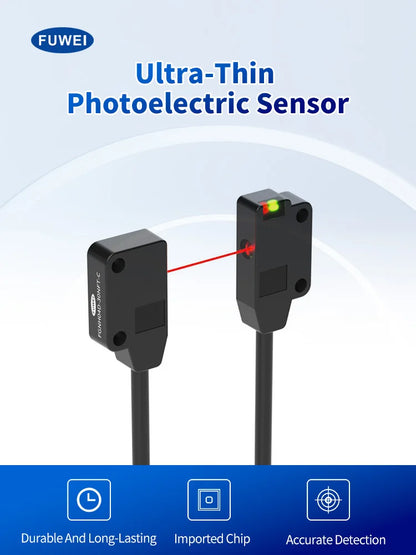 FUWEIFGNH04D-50PFT-C Precision Detection High-speed Stability Ultra-Thin Photoelectric Sensor Micro Sensing Photoelectric Square