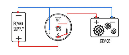 20pcs 16mm 19mm 22mm Metal Push Button Switch LED Ring Power Light Momentary Latching Waterproof  5V 12V 24V 220V Black 1NO1NO