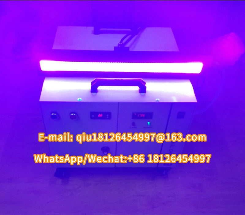 Sistema de Curado UV de Alta Potencia para Serigrafía Impresoras Flexo Sistema de Impresión UV Impresora Plana Equipo 40x20mm