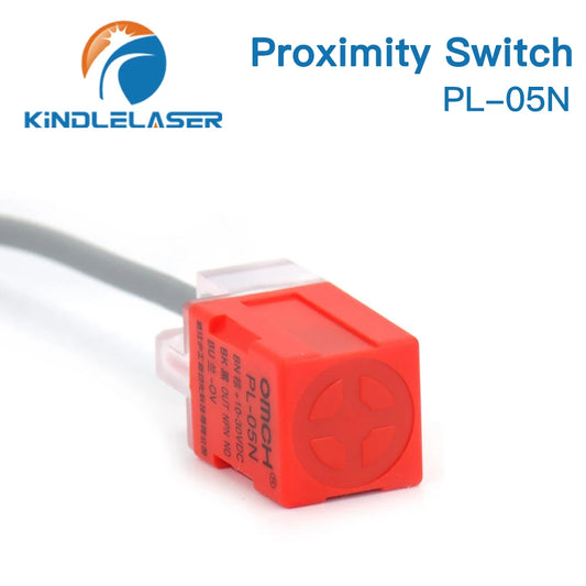 KINDLELASER Inductive Proximity Sensor Switches PL-05N 5mm NPN Out DC10-30V Normal Open NEW for Laser Cutting Machine