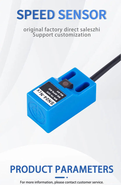 BXUAN SN04 Square Inductive Proximity Switch NPN NO PNP NO 4mm Inductive Sensor