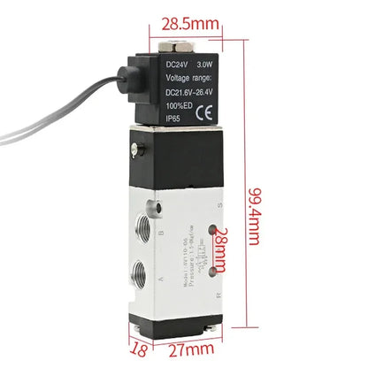 Pneumatic Solenoid Valve 4V110-06 Manifold Stations Multi-way Combination DC12V 24V AC220V 5 port 2 position Solenoid Valves