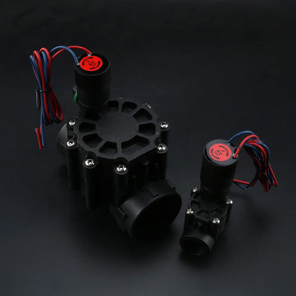 DN15 DN20 DN25 1/2" 3/4" 1" Normally Closed Solenoid Valve AC220V DC12V  Nylon Valve For Farm Garden Landscape Irrigation