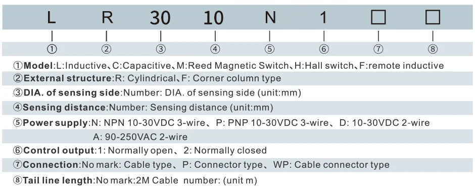 GTRIC M30 Connector Inductive Proximity Sensor M12 4pins Plug-in Flush Non-Flush Industrial Non-contact Metal Switch NPN PNP