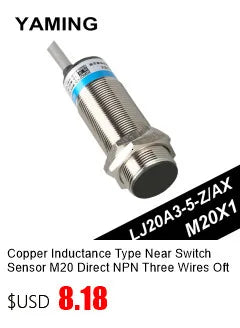 Capacitance Type Sensor LJC12A3-2-Z/BY DC Three-wire PNP/NPN Liquid Position Proximity Switch NO/NC Electrical M12