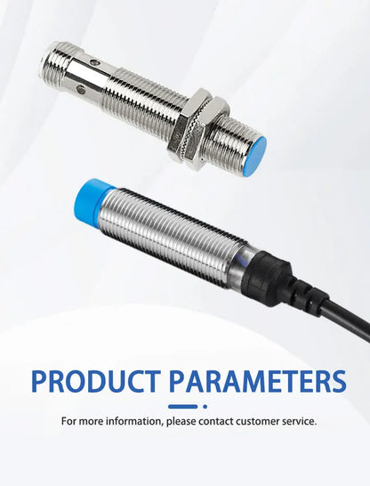 BXUAN M12 Inductive Proximity Switch Sensor Flush DC 10-30V AC90-250V NPN PNP NO NC output