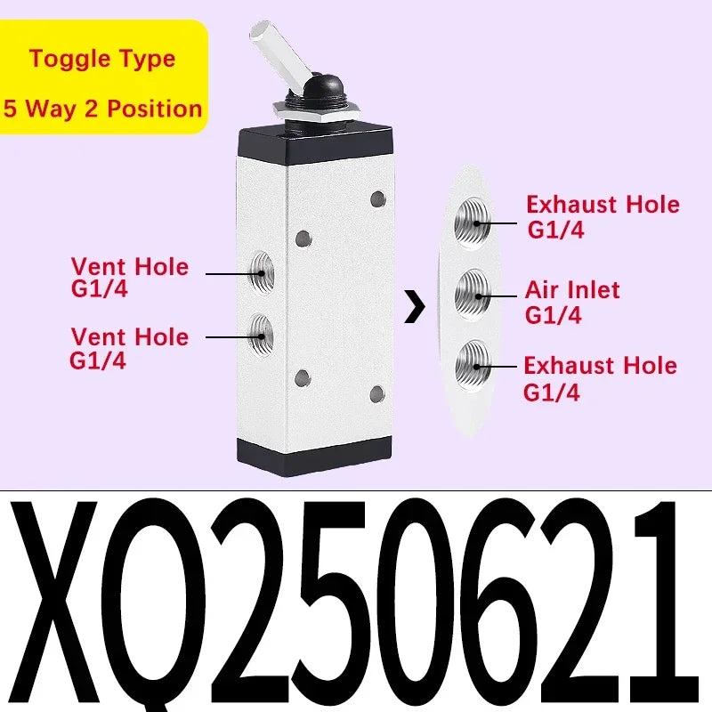Xinyi type XQ230410 XQ25061 230610 250410 Two Position Three Way Top Stem Valve Pneumatic Mechanical Valve