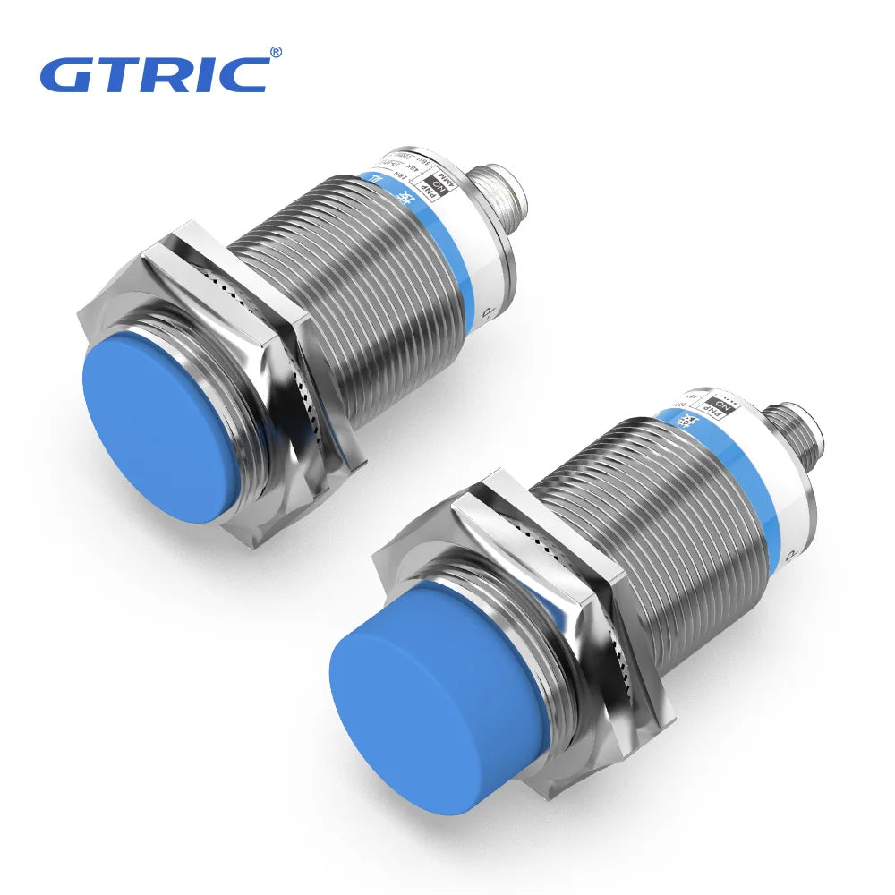 GTRIC M30 Connector Inductive Proximity Sensor M12 4pins Plug-in Flush Non-Flush Industrial Non-contact Metal Switch NPN PNP