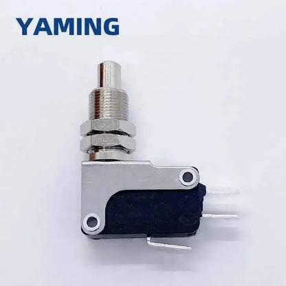 5pcs V-16-1CQ Limit Micro Fretting Switch Plug Panel Type Point Action / Stroke Travel Switches M10 Mounting Size