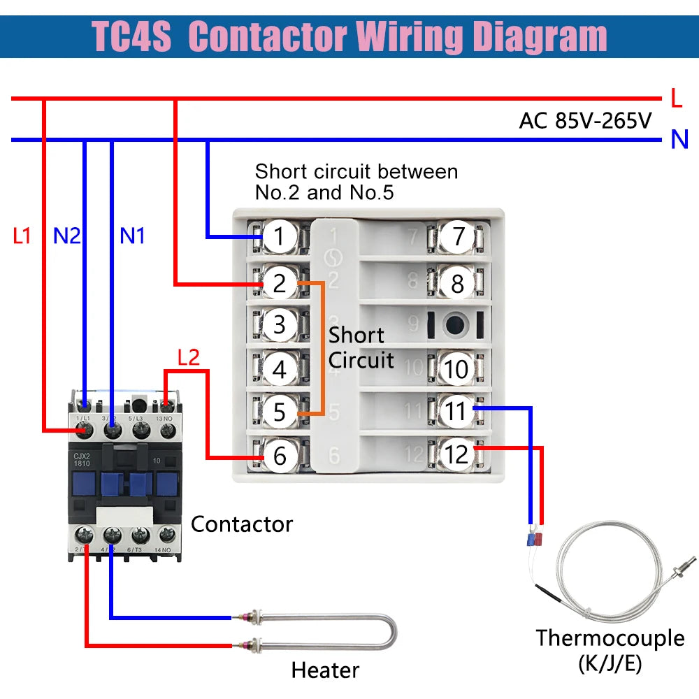 New Intelligen Digital PID Thermostat SSR Relay Voltage Output Universal Input Heating Cool ing Temperature Controller Regulator