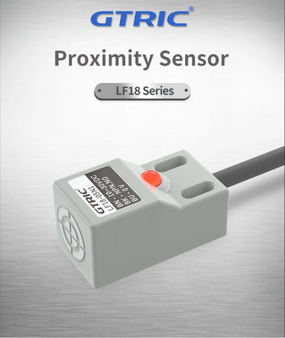 GTRIC SN04 Series Square Inductive Proximity Sensor Switch Premium Type Sensing Distance 5mm IP67 10-30VDC 3-wire NPN PNP