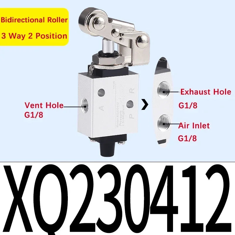 Xinyi type XQ230410 XQ25061 230610 250410 Two Position Three Way Top Stem Valve Pneumatic Mechanical Valve