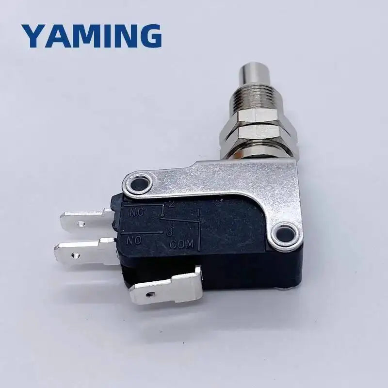 5pcs V-16-1CQ Limit Micro Fretting Switch Plug Panel Type Point Action / Stroke Travel Switches M10 Mounting Size