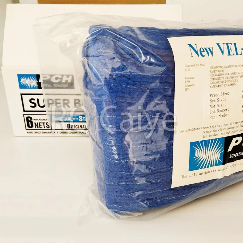 1 Bolsa (6pcs) Malla Super Azul 40'' 1250mm para Offset Heidelberg SM102 CD102 SM74 GTO46 GTO52 Repuestos