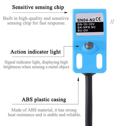 SN04-N-A-P Proximity Switch Sensor Three-wireDC AC NPN PNP Normally Open Light LJ4/5/6-A3 Square Metal Induction Sensor TL-Q5MB1