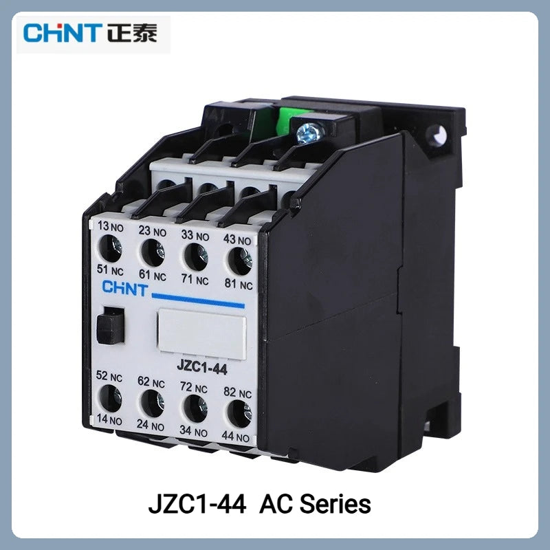 Chint JZC1-44 AC Contactor Relay 4NO 4NC 24V 36V 110V 220V 380V Coil for Industrial Control