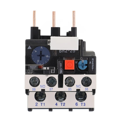Thermal Overload Motor Relay 3 Phase AC 50Hz/60Hz FR NR2-25 IP20 Plug-in With Indicator Light For CJX2 Series Contactors