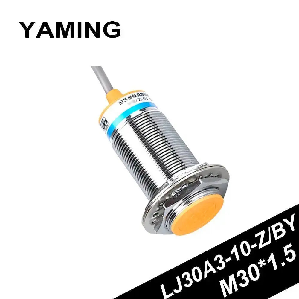 Inductive Metal Proximity Switch M30 Sensor DC Three Line PNP/NPN Normally Open LJ30A3-10-Z/BY Detecting Distance 10mm