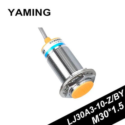 Inductive Metal Proximity Switch M30 Sensor DC Three Line PNP/NPN Normally Open LJ30A3-10-Z/BY Detecting Distance 10mm