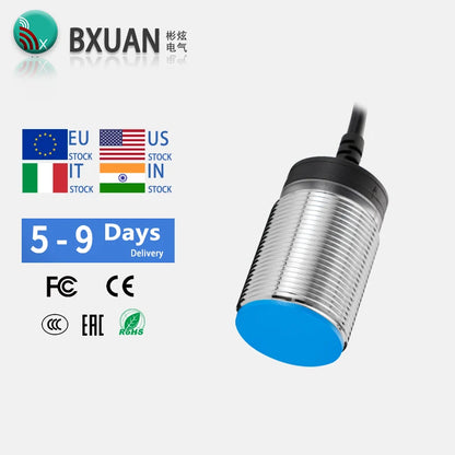BXUAN M30 Inductive Proximity Switch Sensor Flush DC 10-30V AC90-250V NPN PNP NO NC output