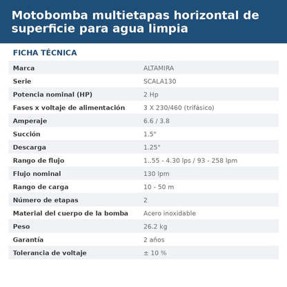 SCALA130-2/3234 ficha