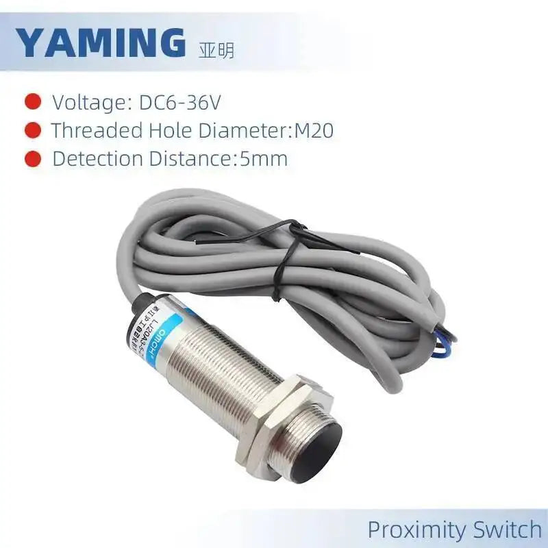 LJ20A3-5 Inductive Proximity Switch Sensor M20 NPN PNP 5mm Two-wire Normally Closed NO NC DC6-36V