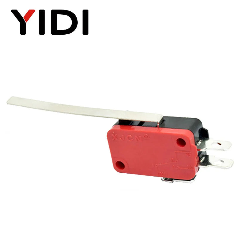 5/10pcs Micro SPDT On Off Momentary Switch Travel Limit Switch 1NO1NC Roller Lever V-15 V-151 V-152 V-153 V-154 V-155 V-156-1C25