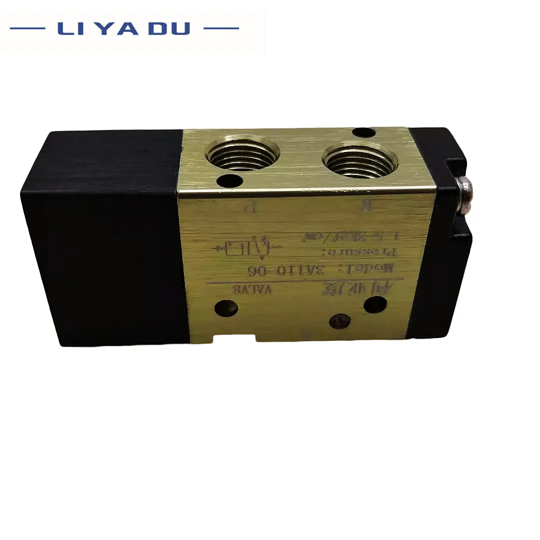 Pneumatic Piloted Air Control valve 3A110-06 3A210-08 3A310-08/10  3 Port 2 position 1/8 1/4 bsp 3/8 1/2 3A410-15 3/2 Way NC