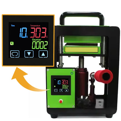 Controlador de Temperatura PID para Termofijado (Heat Press), Temporizador y Contador, Pantalla Táctil LCD