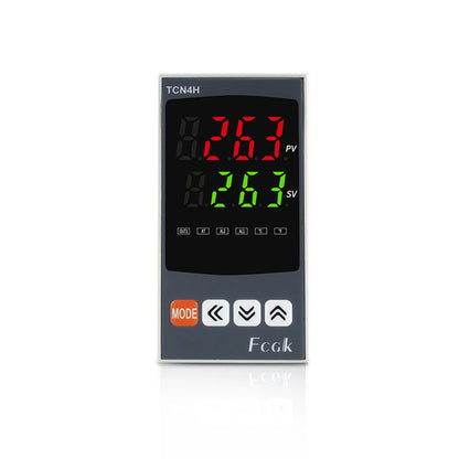 Controlador de Temperatura PID Digital TC4S/TC4H/TC4M, Salida SSR+Relé, Entrada Universal, 110/220VAC
