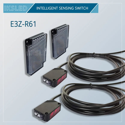E3Z-R61 Photoelectric Switch DC 12~24V Diffuse Reflection Infrared Switch Diffuse Reflective Sensor