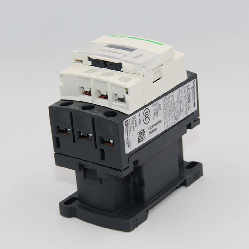 Schneider-Industrial Electrical Control Equipment, AC Contactors, LC1D Series, BC7, F7C, M7C, Q7C, 24V, 110V, 220V, 380V