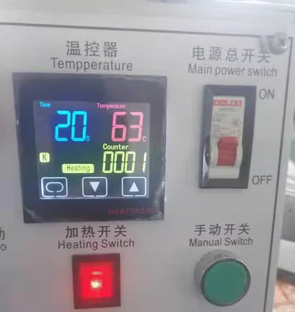 HEATPRESS thermostat with timer and counter function LCD display touch screen Time Alarm PID heat press Temperature controller