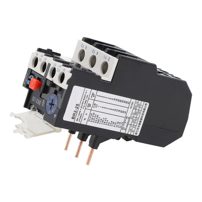 Thermal Overload Motor Relay 3 Phase AC 50Hz/60Hz FR NR2-25 IP20 Plug-in With Indicator Light For CJX2 Series Contactors