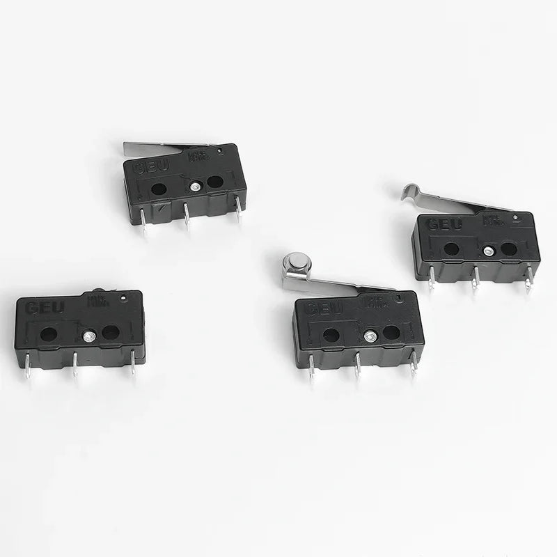 10/50/100PCS Micro Limit Switch with Open/Close Function - Durable Snap Action for Home Appliances and Equipment